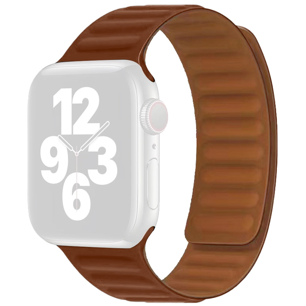 For Apple Watch Series 9 8 7 41mm 6 5 4 SE (2023) SE(2022) SE 40mm 3 2 1 38mm Dual Color Silicone Watch Strap Magnetic Adjustable Wrist Band For Apple Watch Series 9 8 7 41mm 6 5 4 SE (2023) SE(2022) SE 40mm 3 2 1 38mm Dual Color Silicone Watch Strap Magnetic Adjustable Wrist Band